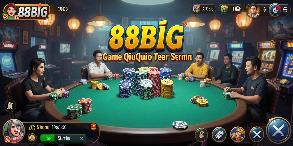 Tampilan gameplay yang menarik dan penuh warna dari 88BIG.