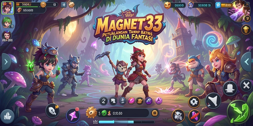 Tampilan gameplay MAGNET33 yang mendebarkan dan penuh tantangan.