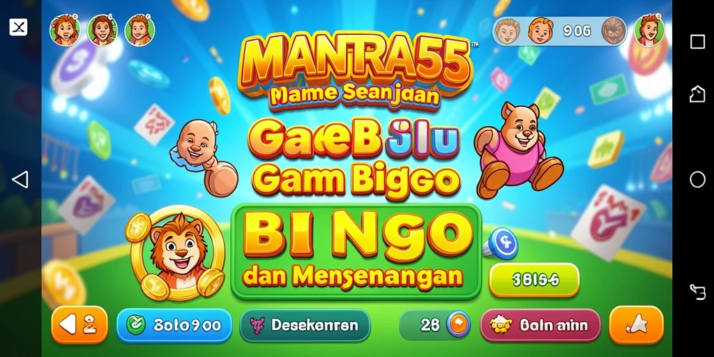 Tampilan gameplay menarik dan seru di MANTRA55.