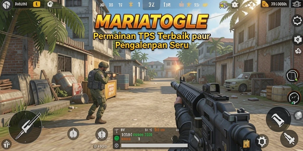 Gameplay MARIATOGEL yang dinamis dan seru.