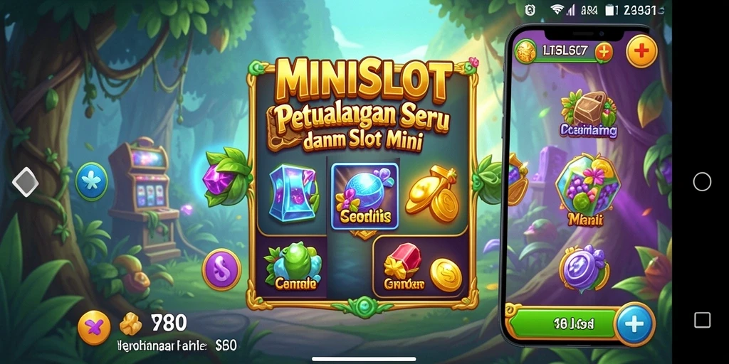 Pengalaman visual yang menarik dalam gameplay petualangan MINISLOT.