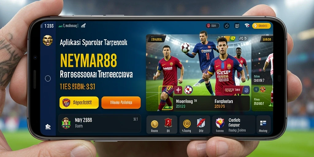 Tampilan antarmuka NEYMAR88 yang menarik saat melakukan taruhan.