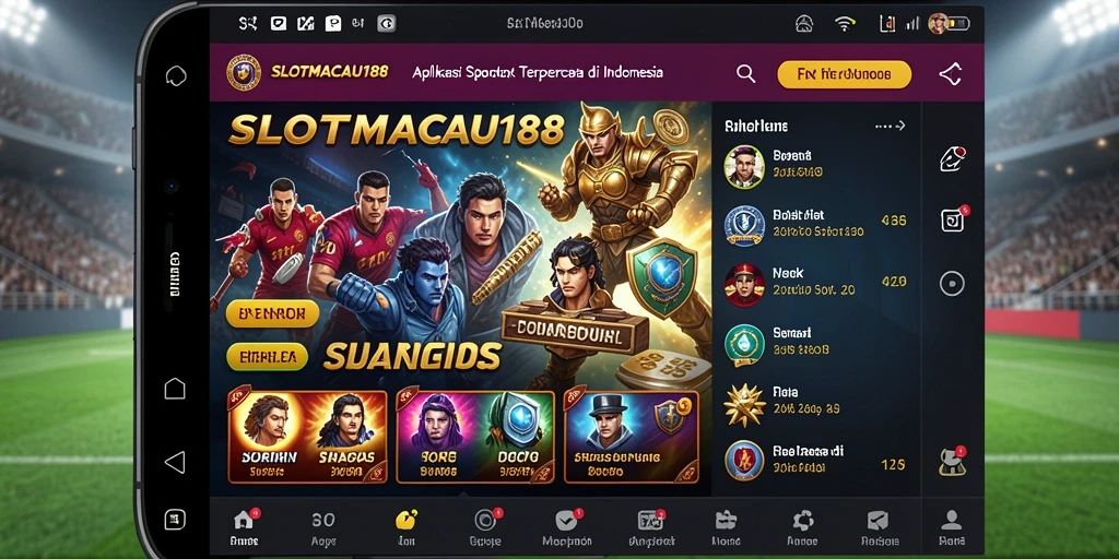 Tampilan menarik dengan fitur taruhan yang beragam dalam SLOTMACAU188.